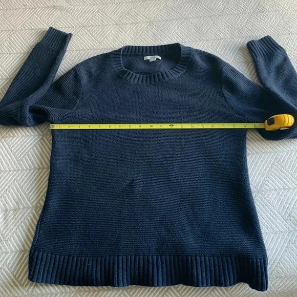 J Crew Mercantile Navy Sweater - Picture 4 of 9